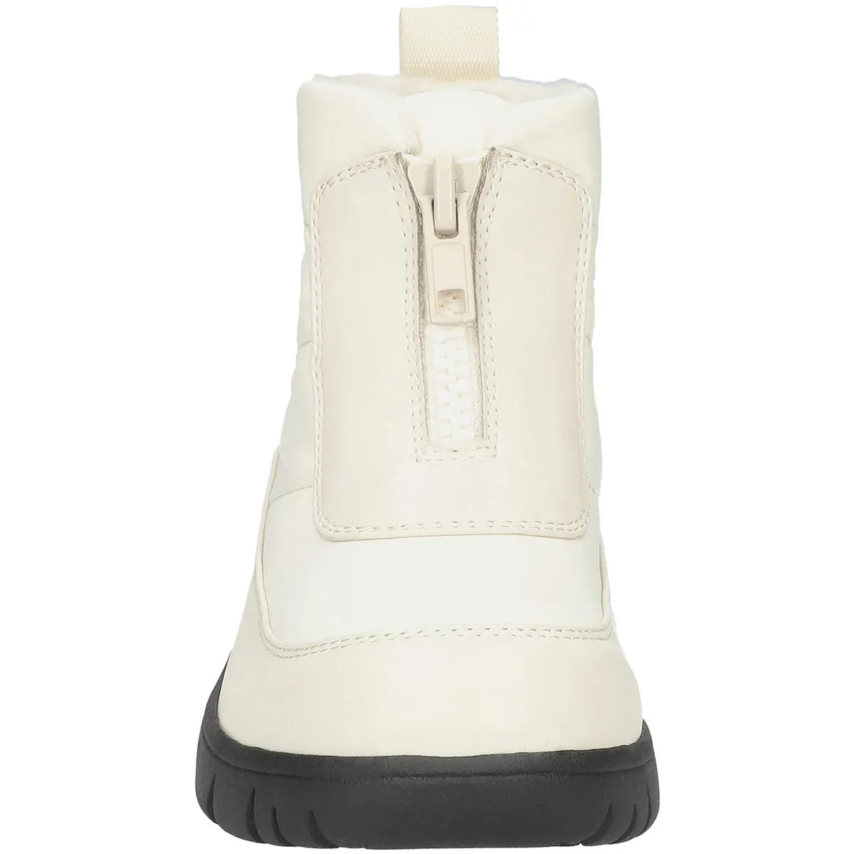 NYKY Womens Faux Leather Cozy Winter & Snow Boots