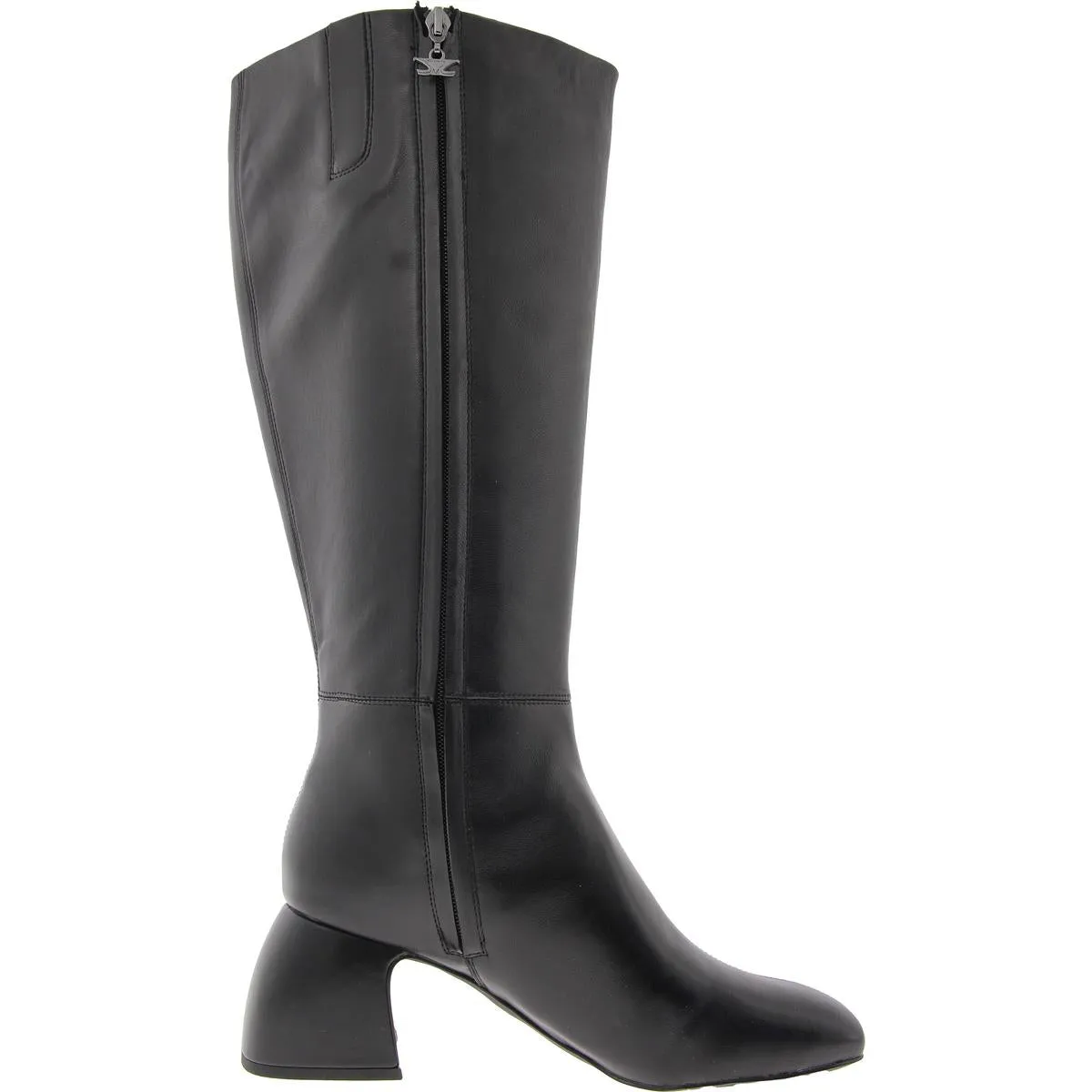 Oaklyn Womens Wide Calf Leather Knee-High Boots
