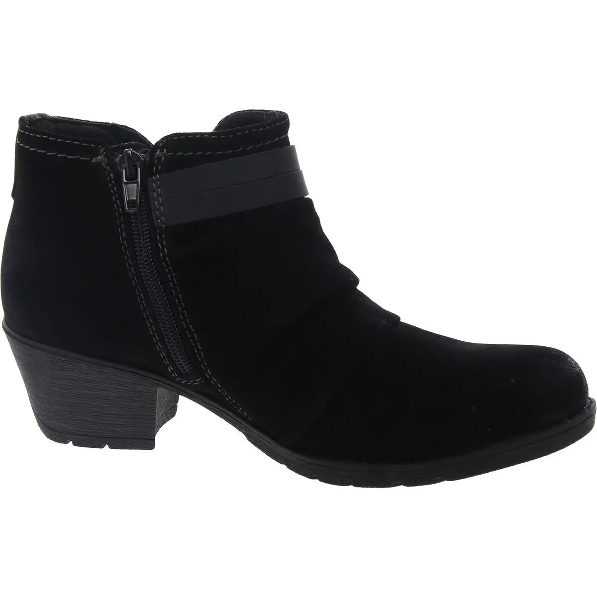 Odel Womens Leather Comfort Insole Shooties