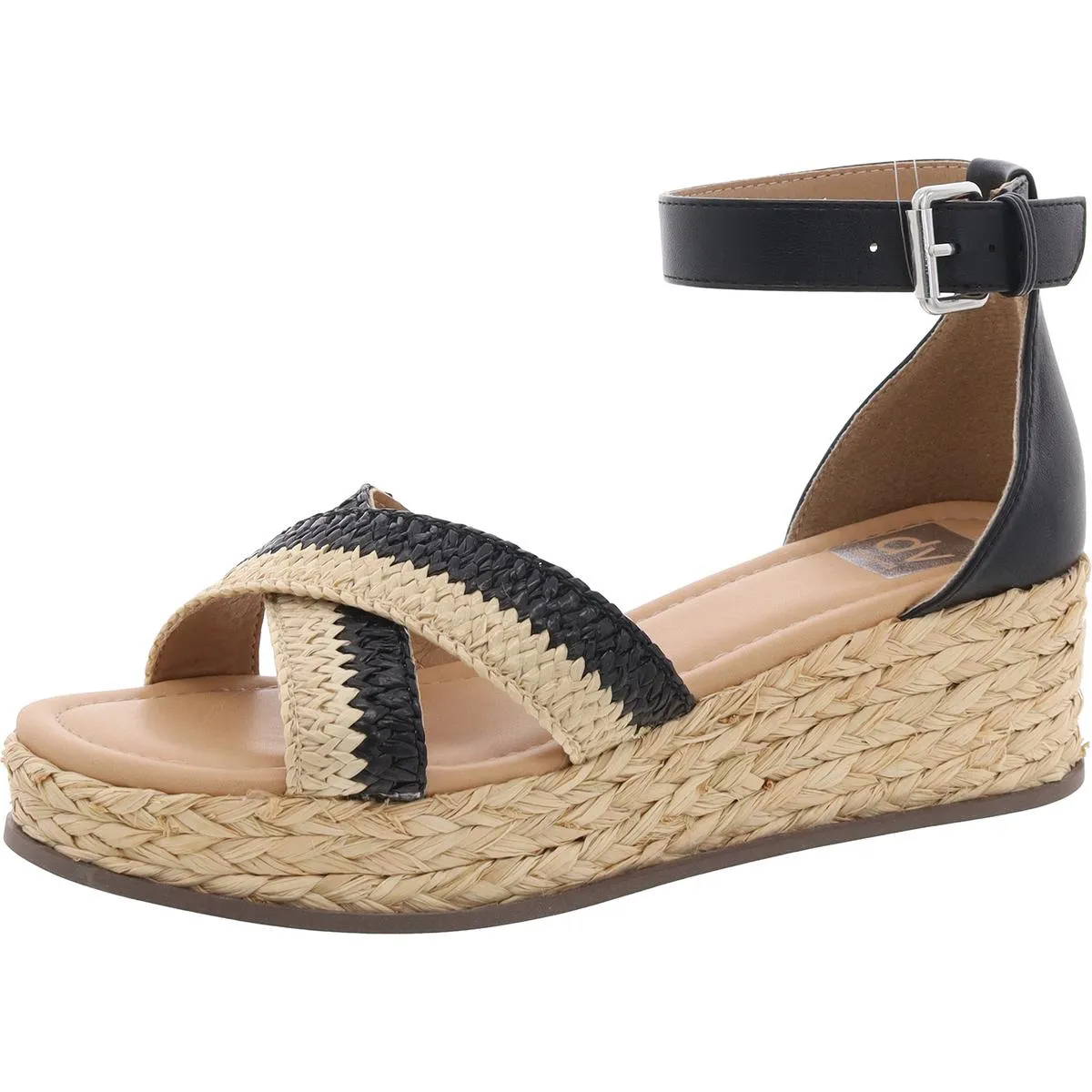 ODELL Womens Platform Ankle Strap Wedge Sandals