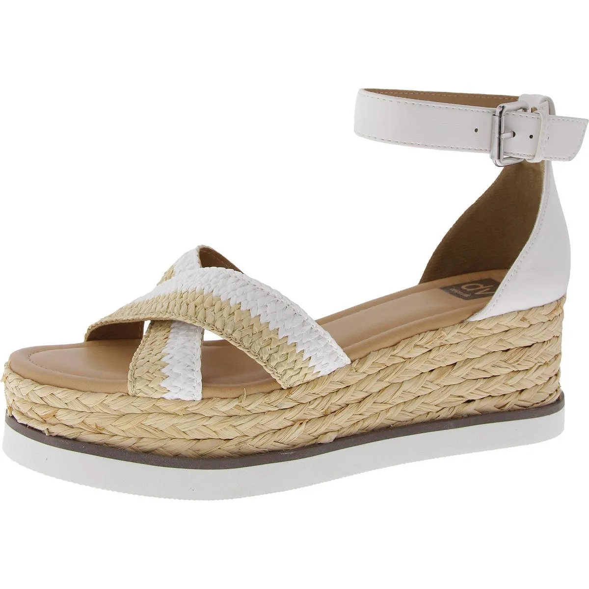 ODELL Womens Platform Ankle Strap Wedge Sandals