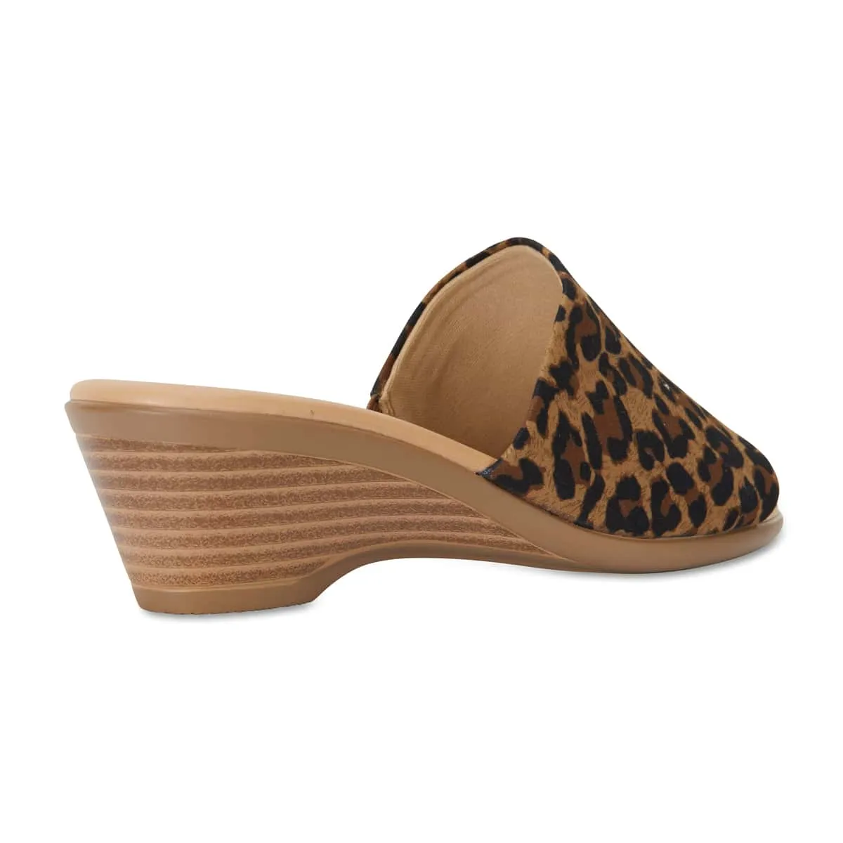 Orient Heel in Animal Fabric