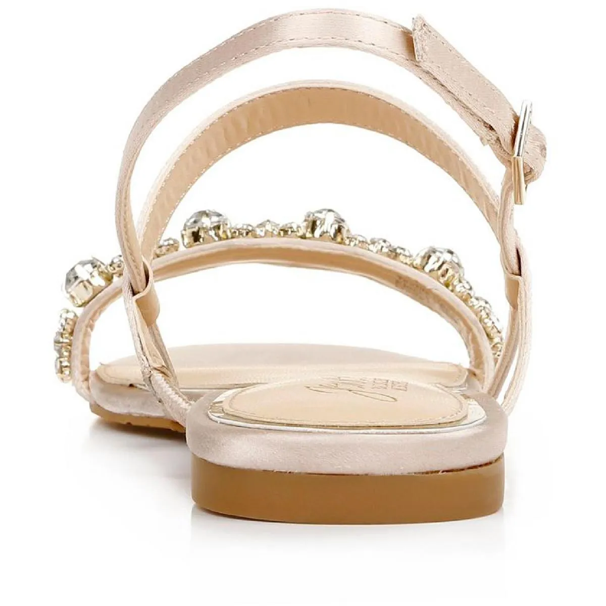 OSMOND Womens Glitter Embellish Ankle Strap