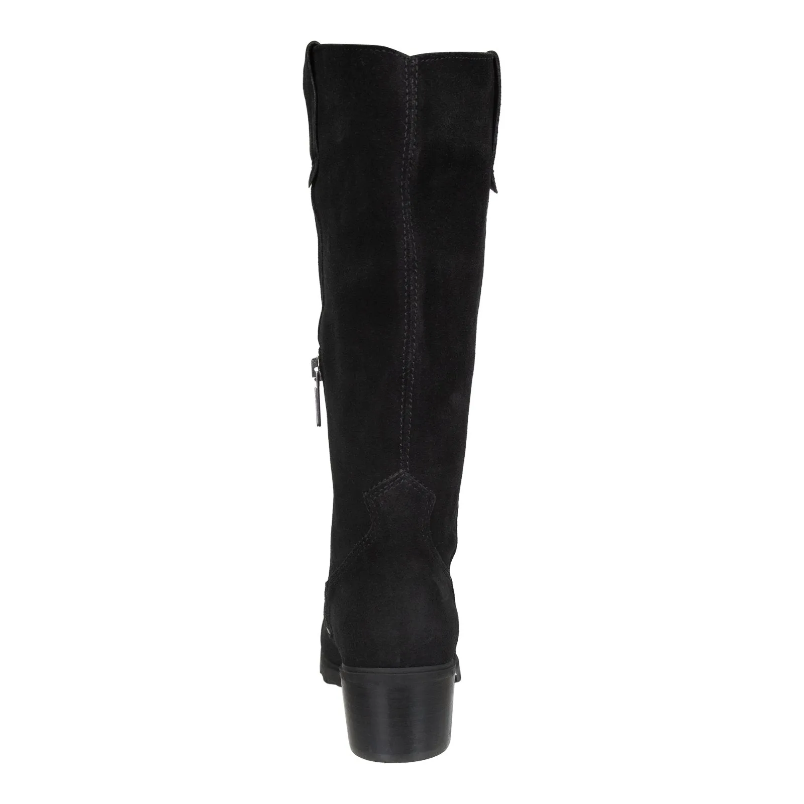 OTBT: TALLOW in BLACK Heeled Mid Shaft Boots