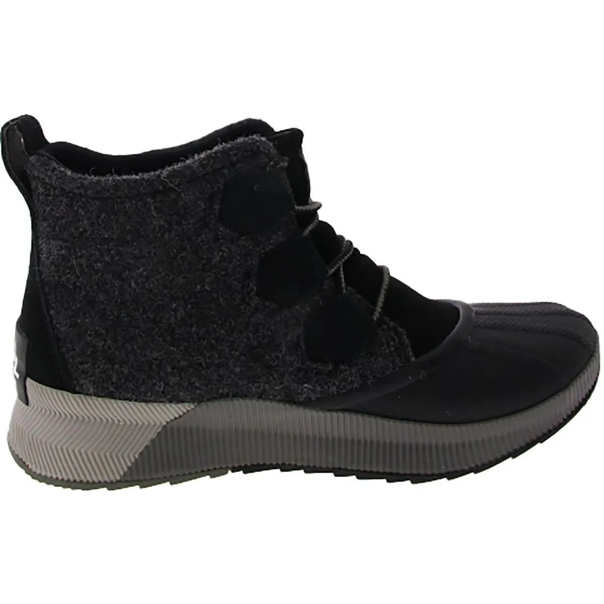 Out N About Womens Leather Lace Up Rain Boots