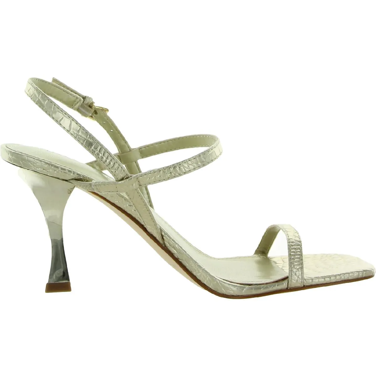 Padre Womens Open Toe Ankle Heels