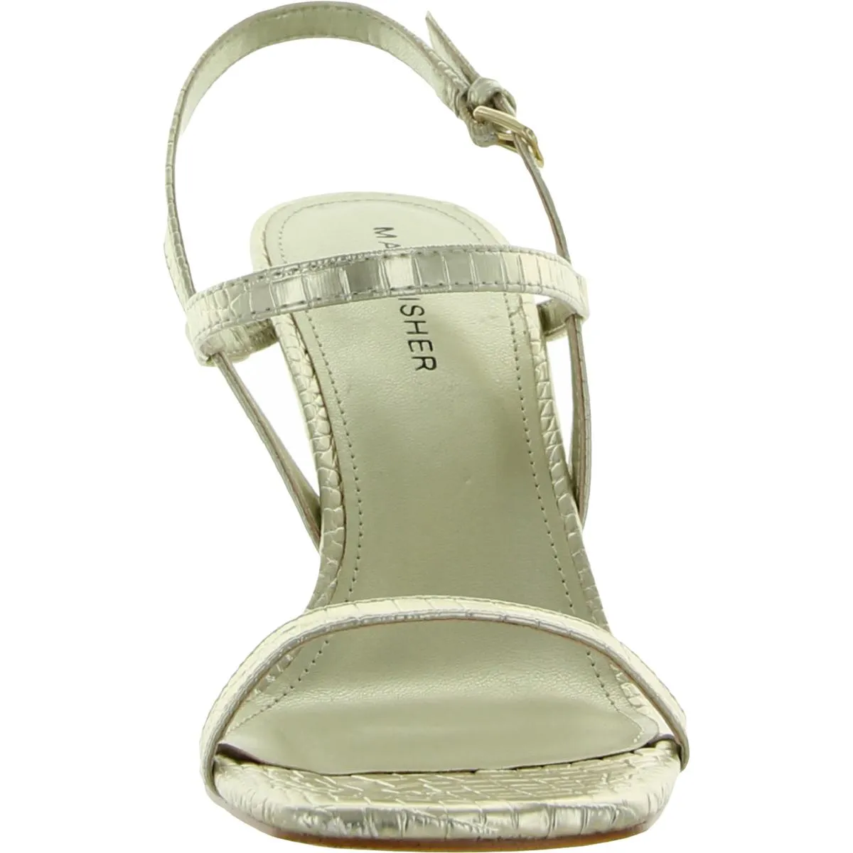 Padre Womens Open Toe Ankle Heels