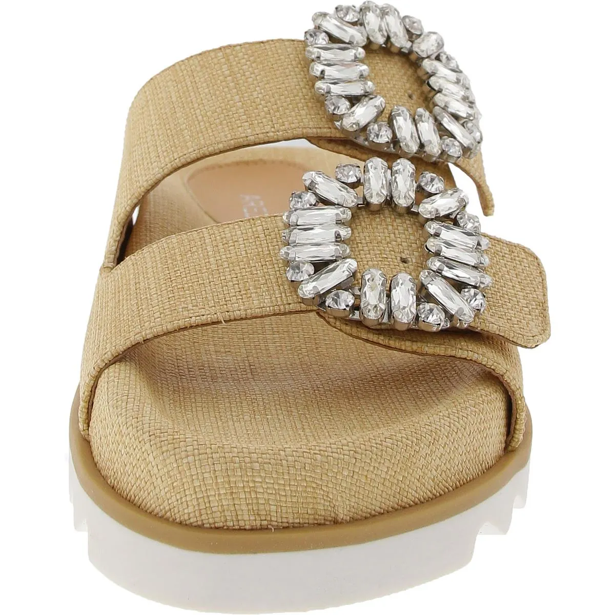Paisley Flat Sandal Womens Rhinestone Woven Sport Sandals