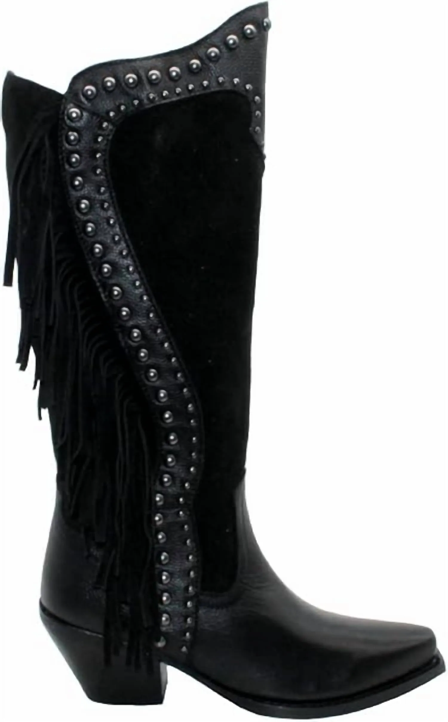 Palomino Lather Boot In Black