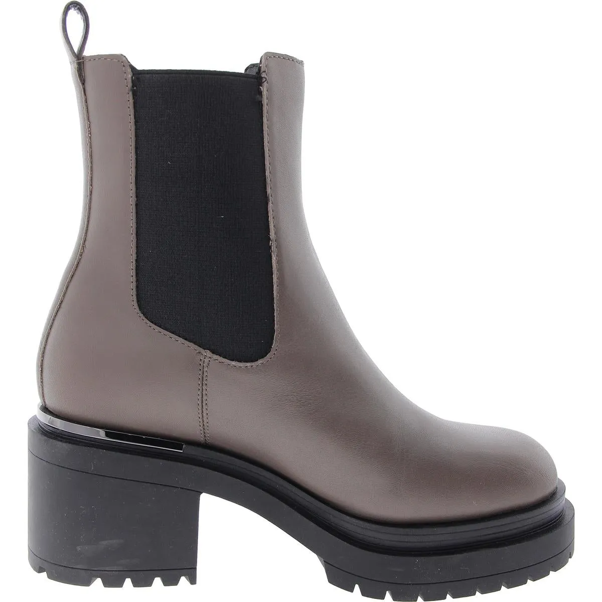 Patria   Womens Man Made Block Heel Chelsea Boots