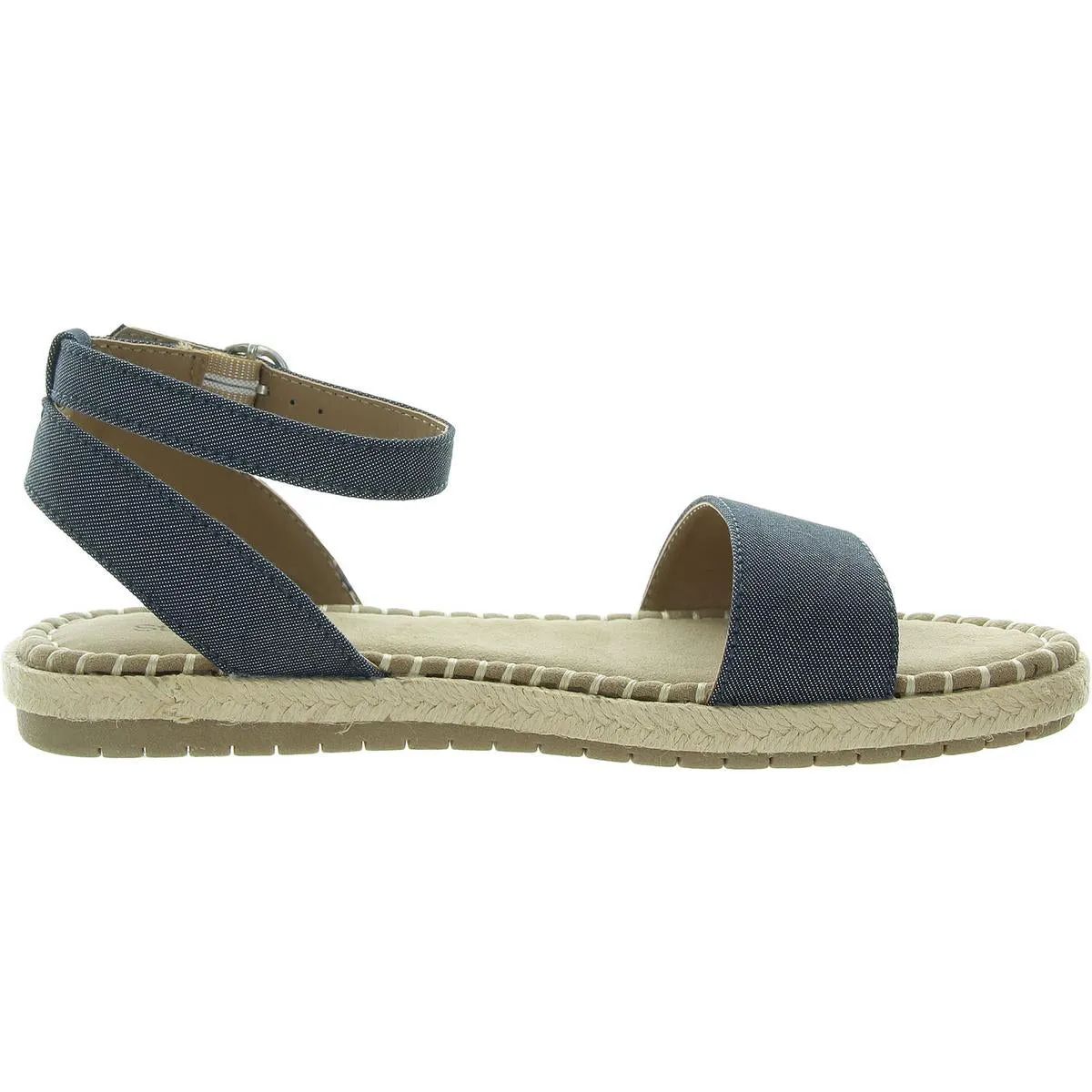 Peggyy Womens Denim Manmade Espadrilles