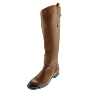Penny Womens Solid Leather Riding Boots