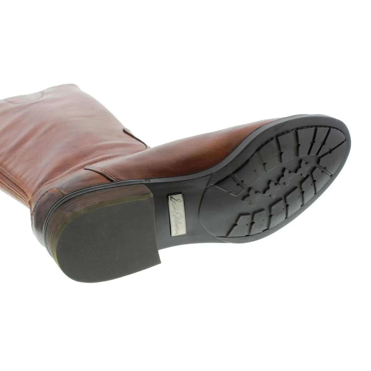 Penny Womens Solid Leather Riding Boots