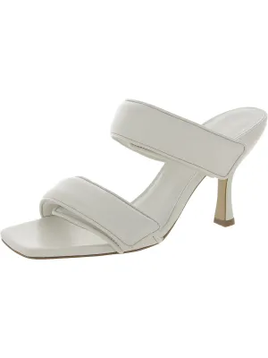 Perni 03 Womens Leather Slip-On Heels