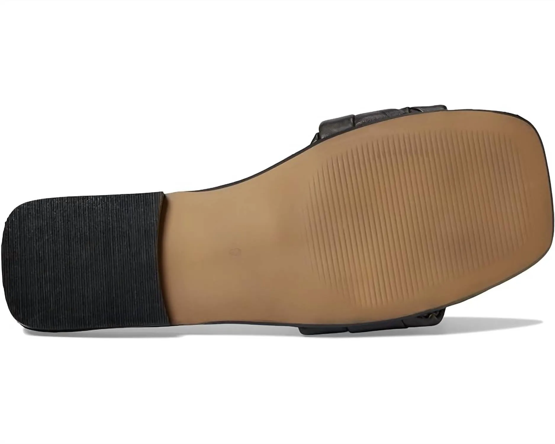 Portland Leather Slides In Black