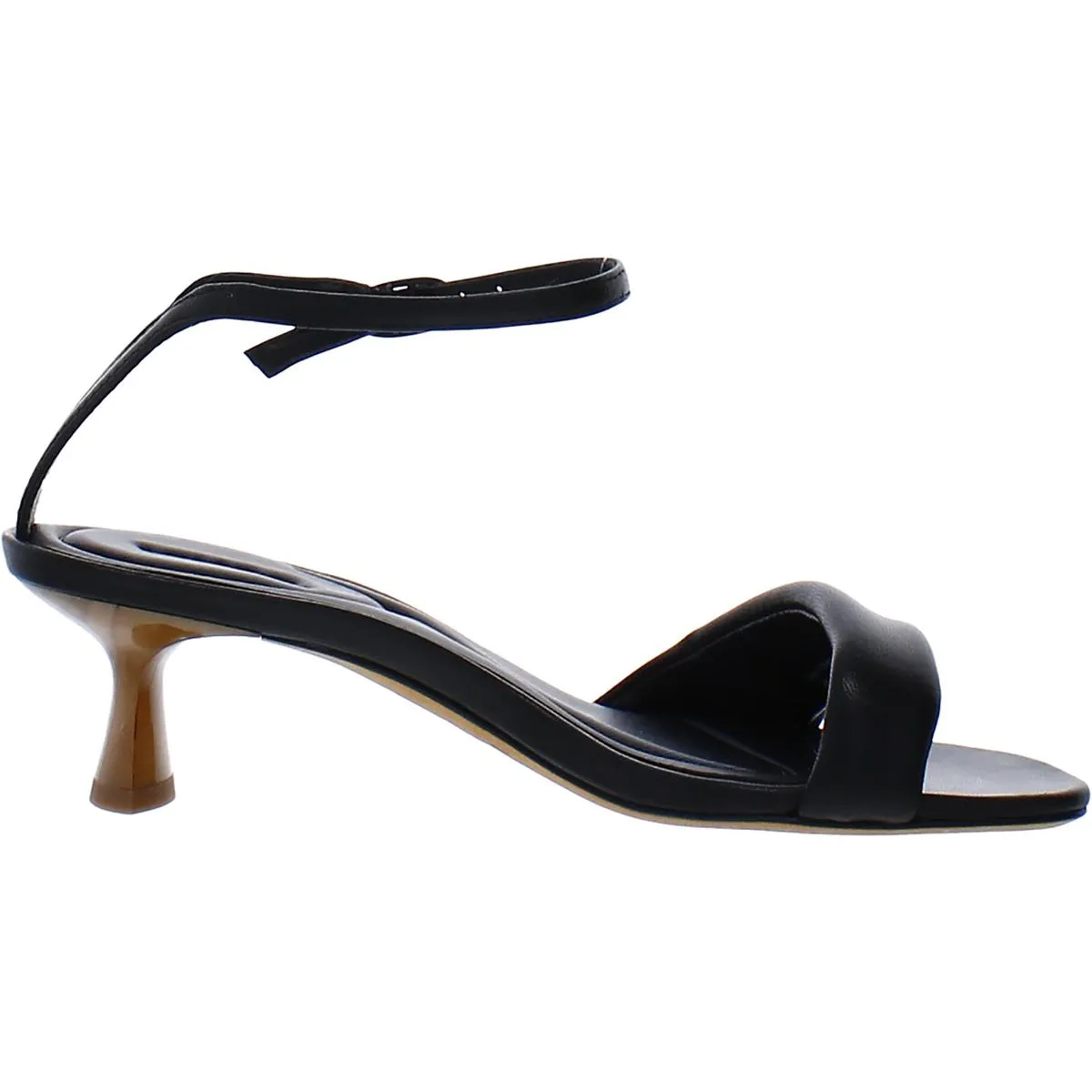 Prue Womens Buckle Ankle Strap Heels