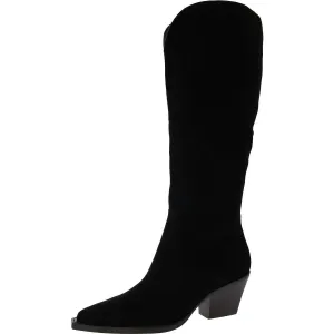 RAJ Womens Suede Pointed toe Knee-High Boots