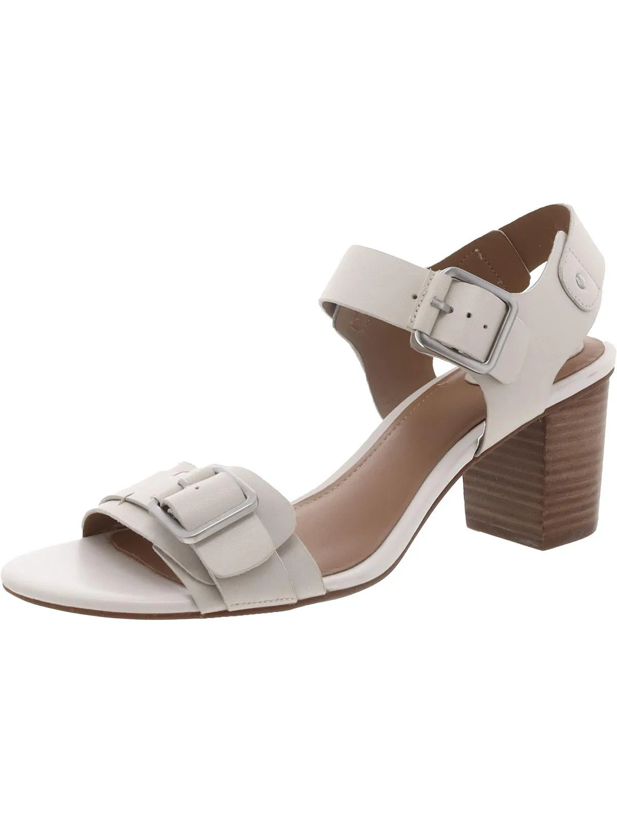 Ralene Dazzle Womens Open Toe Adjustable Block Heel