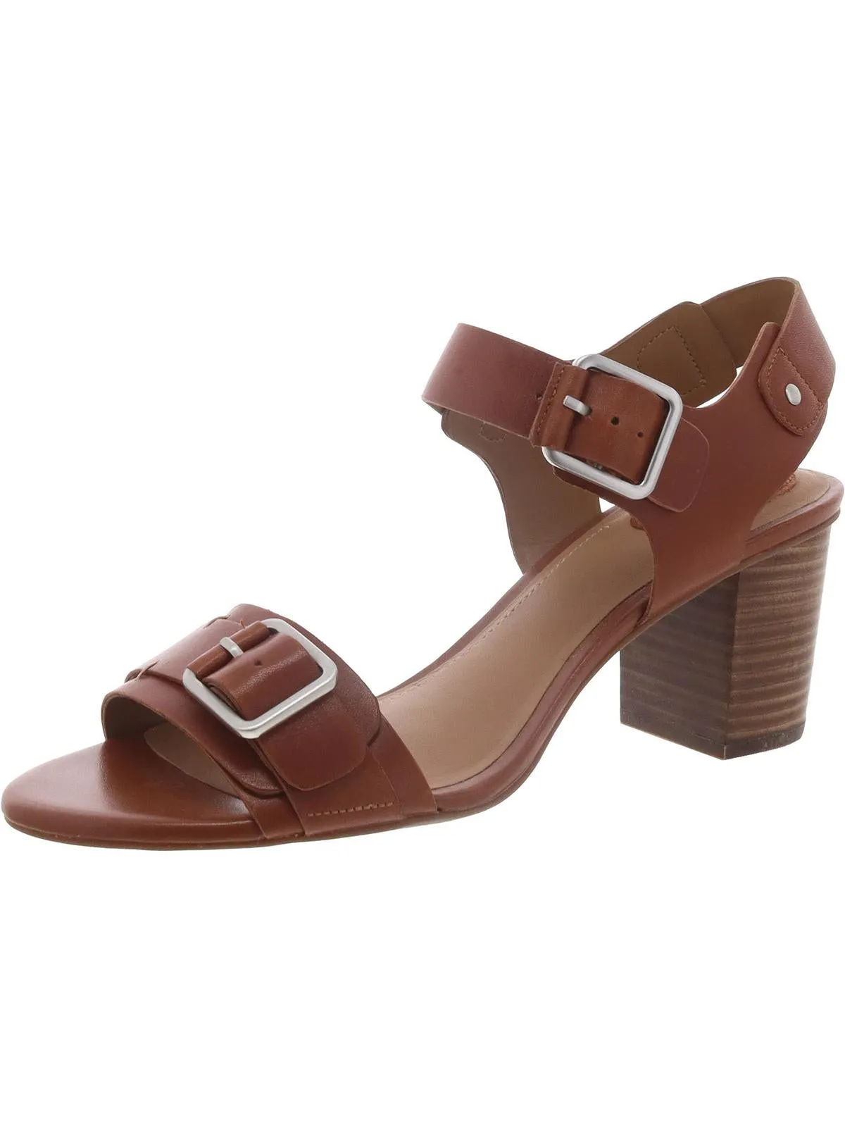 Ralene Dazzle Womens Open Toe Adjustable Block Heel