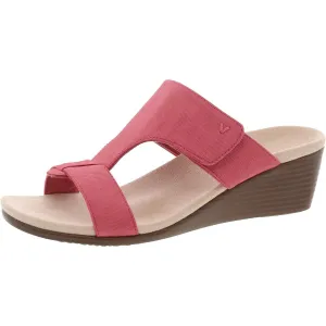 Regina Womens Adjustable Manmade Slide Sandals