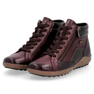 Remonte Liv 58 Vino/Havanna Leather Boot (Women's)