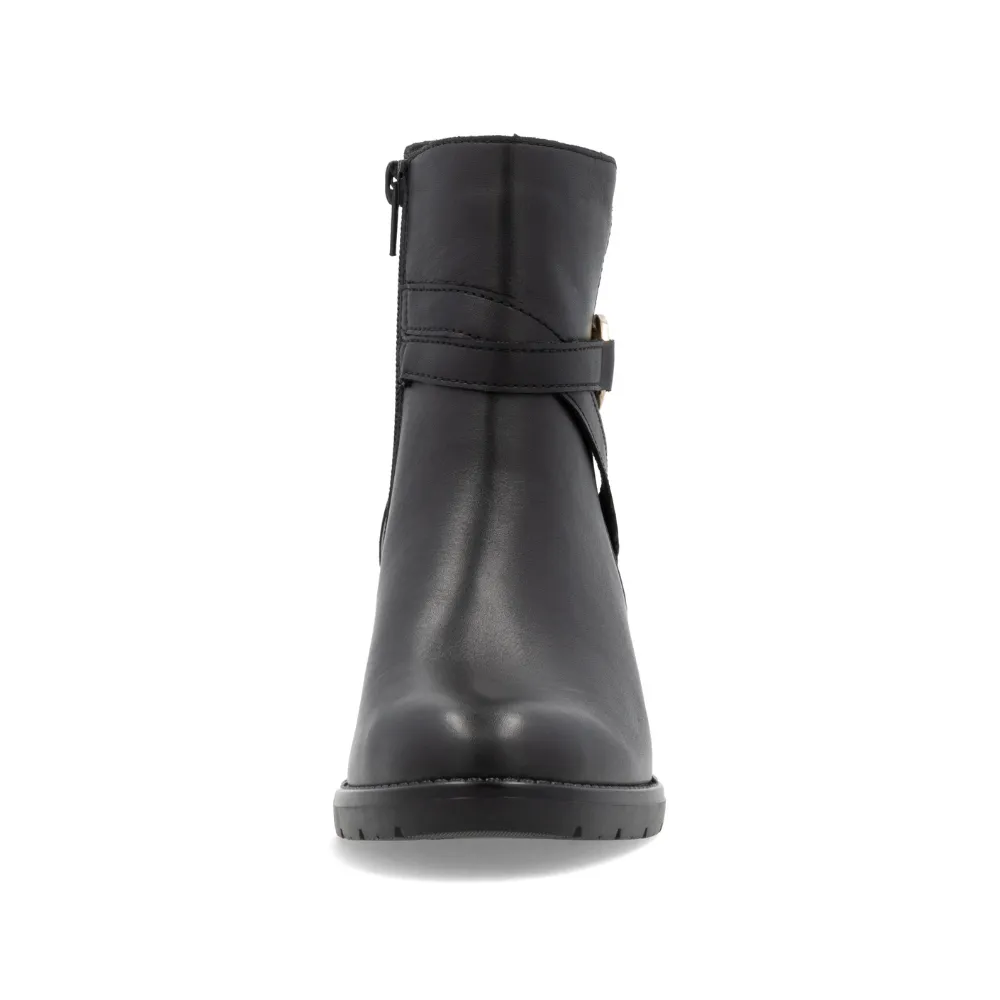 Remonte Sontje 73 Black Leather Boot (Women's)