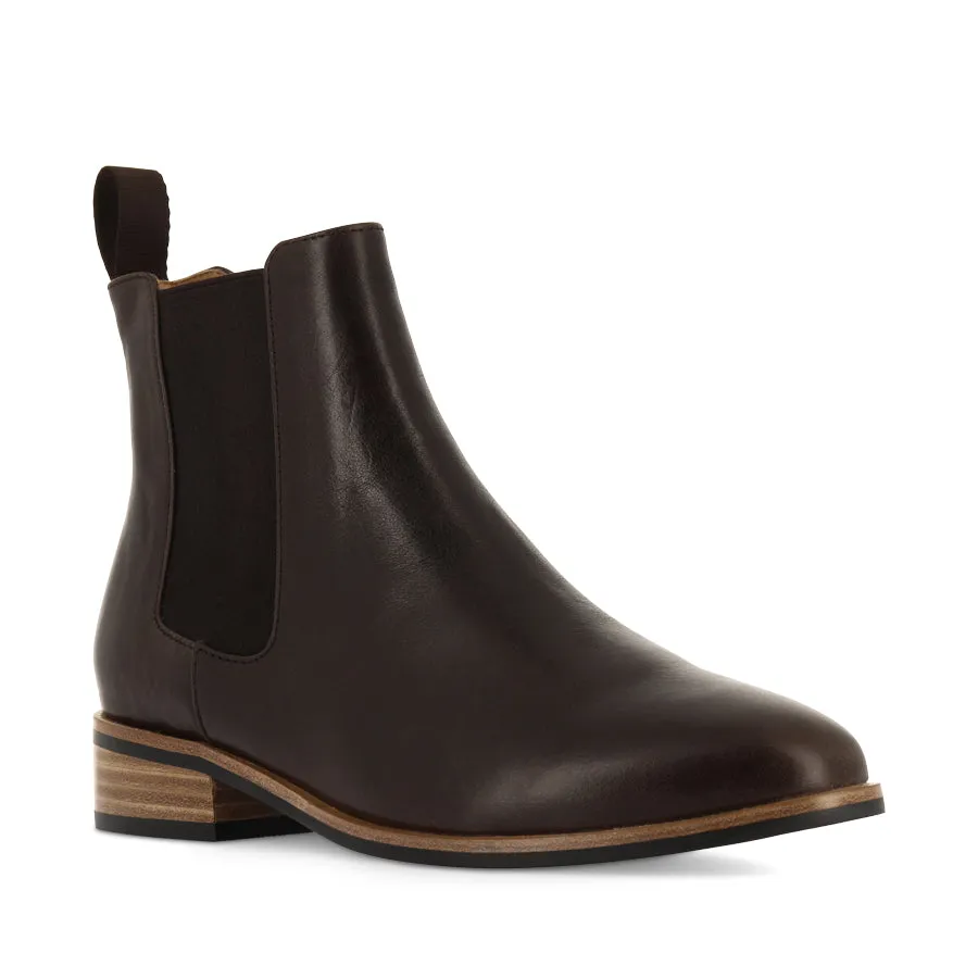 REMORA - CAFE LEATHER