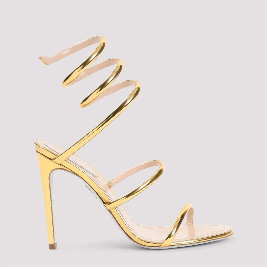 Ren Caovilla Calf Leather Sandals