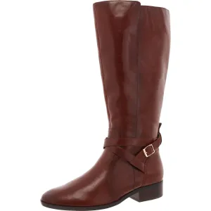Rena 2 Womens Wide Calf Leather Knee-High Boots