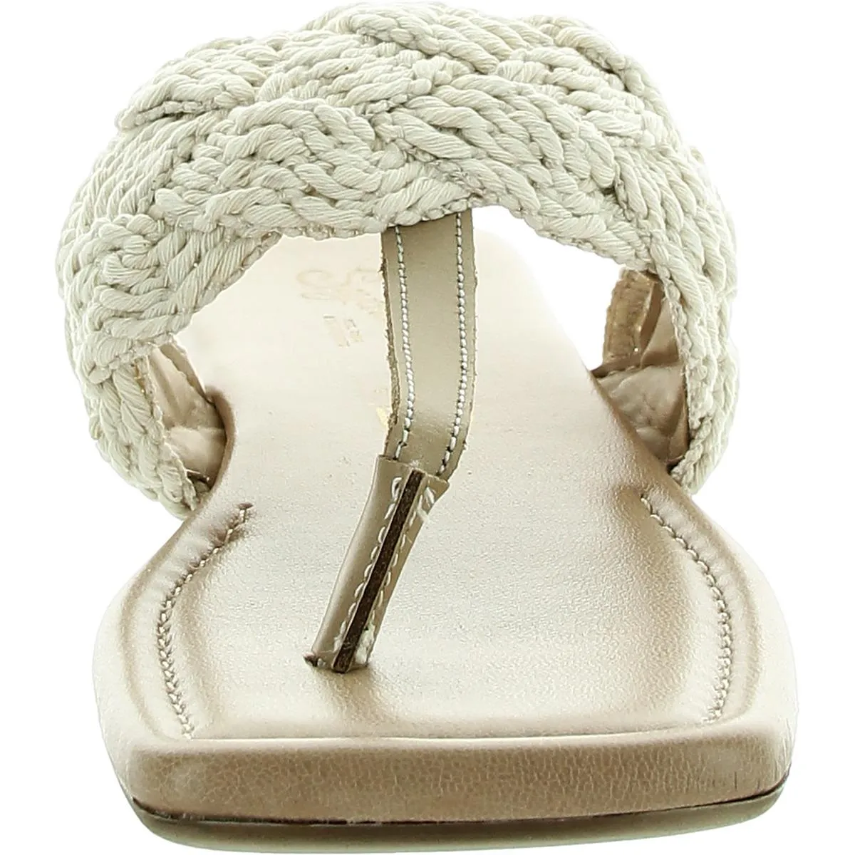 Replenish Womens Leather Slip On Thong Sandals