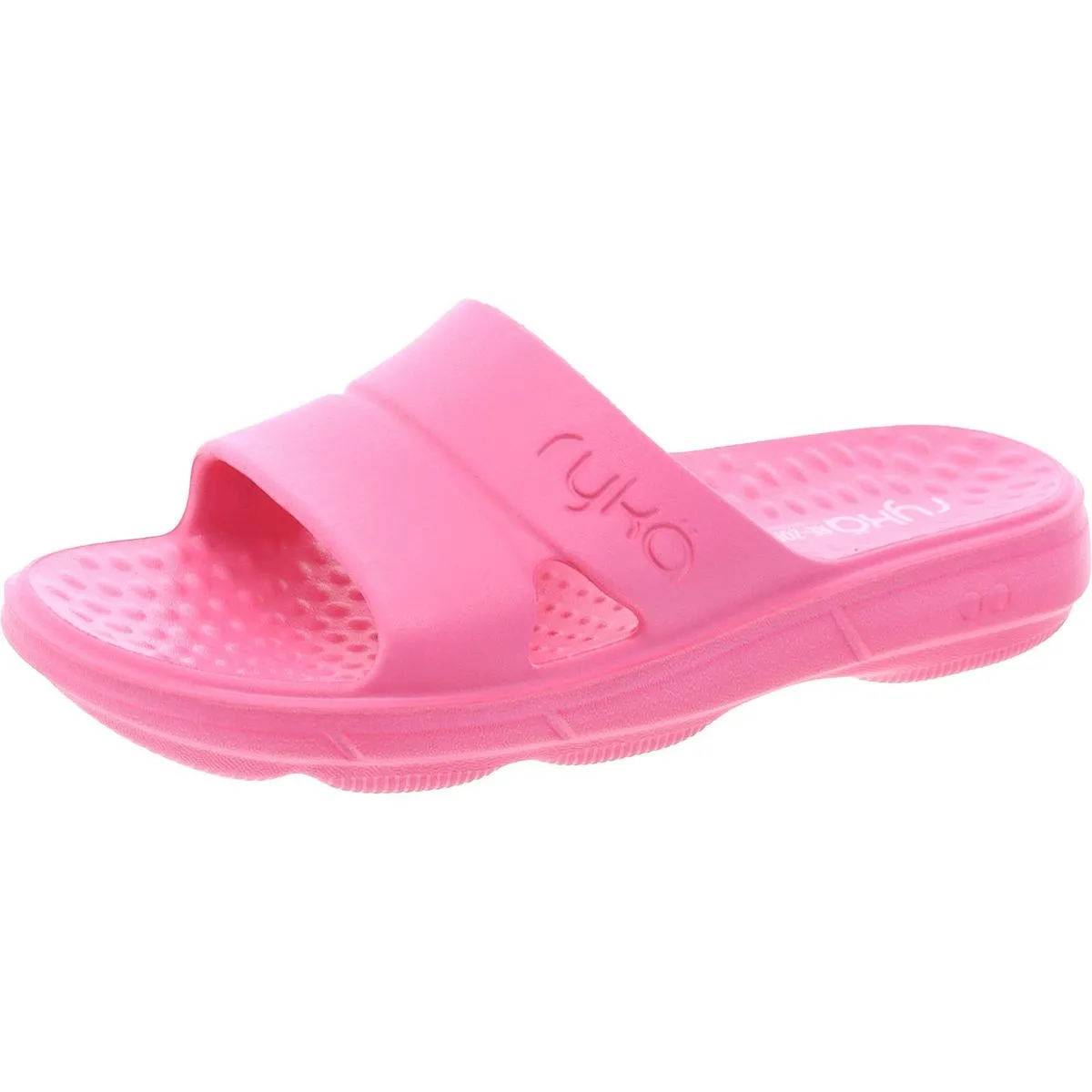 Restore Slide Womens Cushioned Insole Slip on Pool Slides