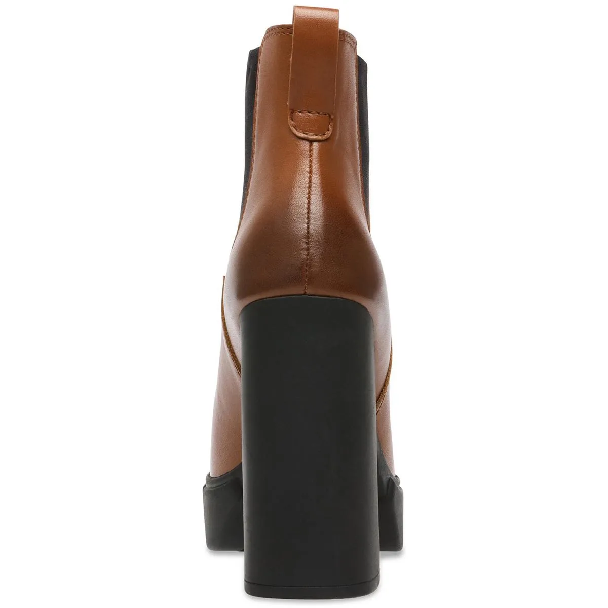 Revised Womens Leather Platforms Chelsea Boots