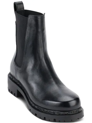 Rick Womens Leather Motorcycle Boots