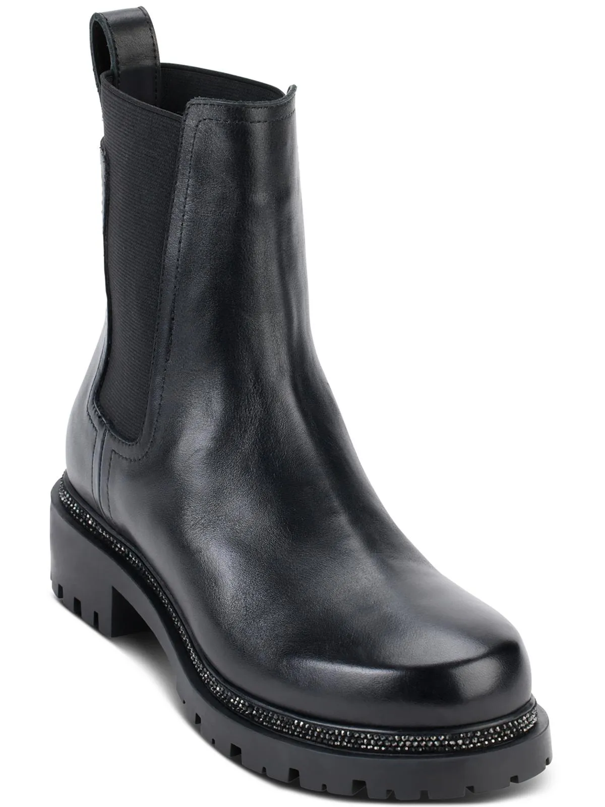 Rick Womens Leather Motorcycle Boots