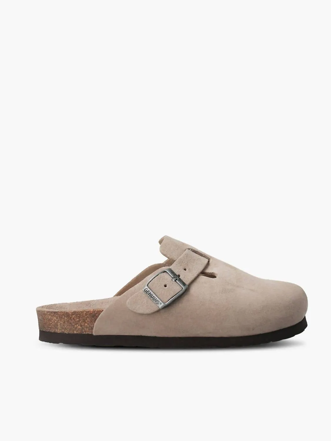 Riva Velour Sandals Unisex In Taupe