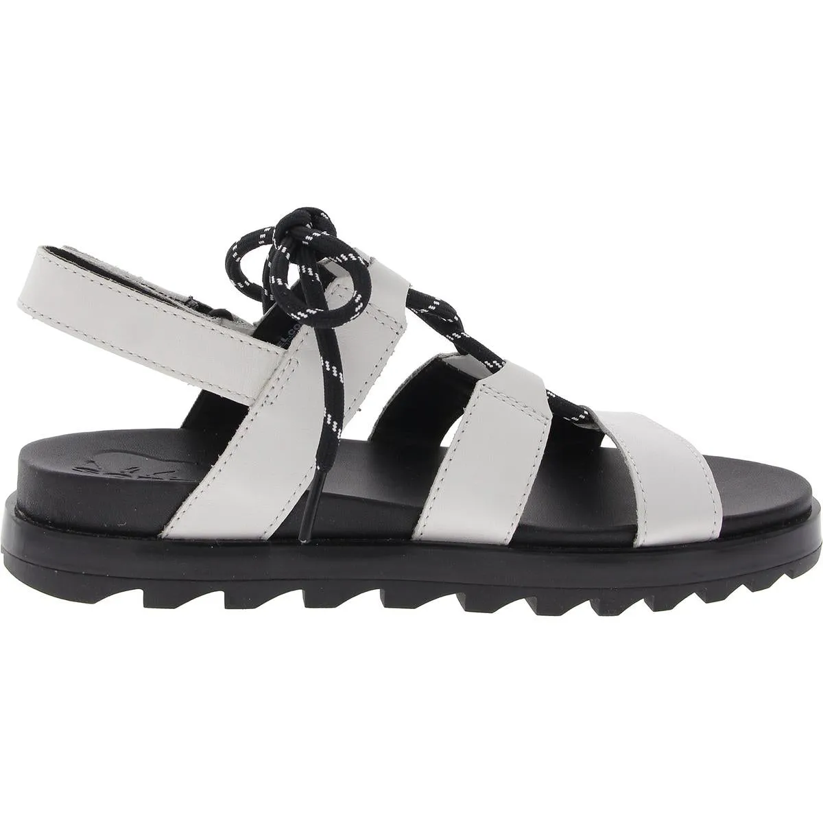 Roaming Womens Lace-Up Leather Slingback Sandals
