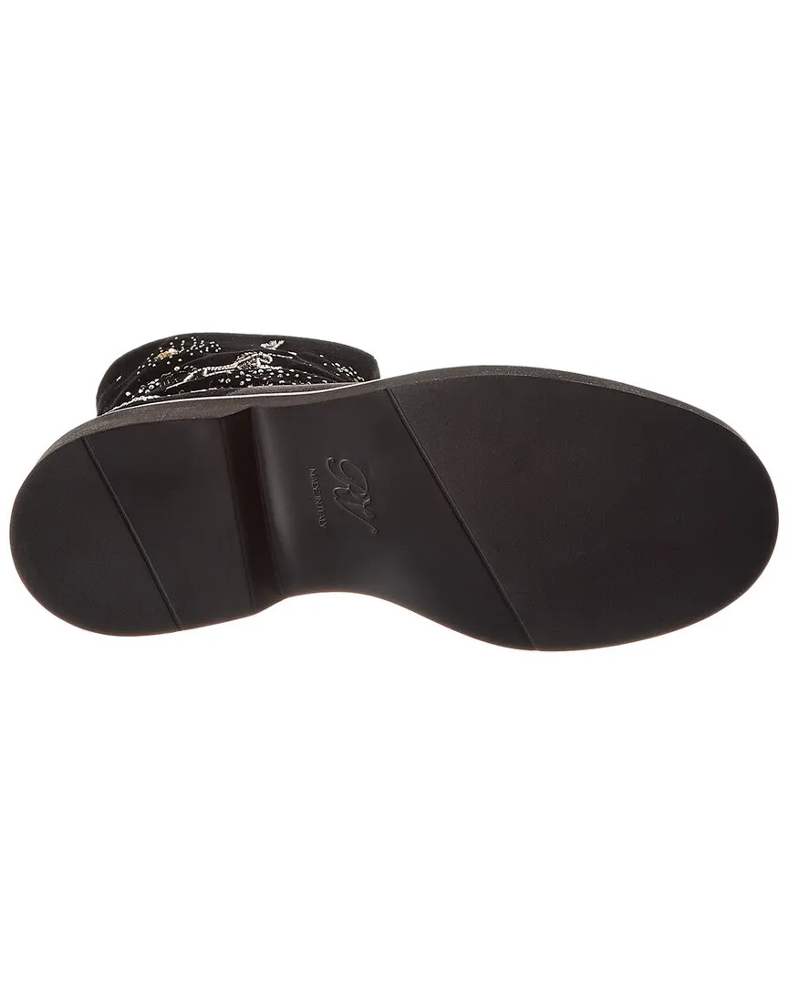 Roger Vivier Velvet Boot