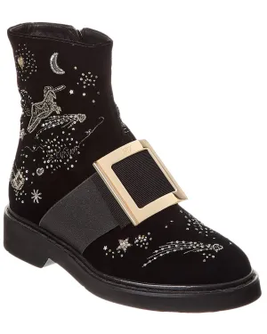 Roger Vivier Velvet Boot