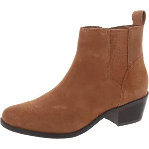 Roseland Womens Suede Ankle Chelsea Boots