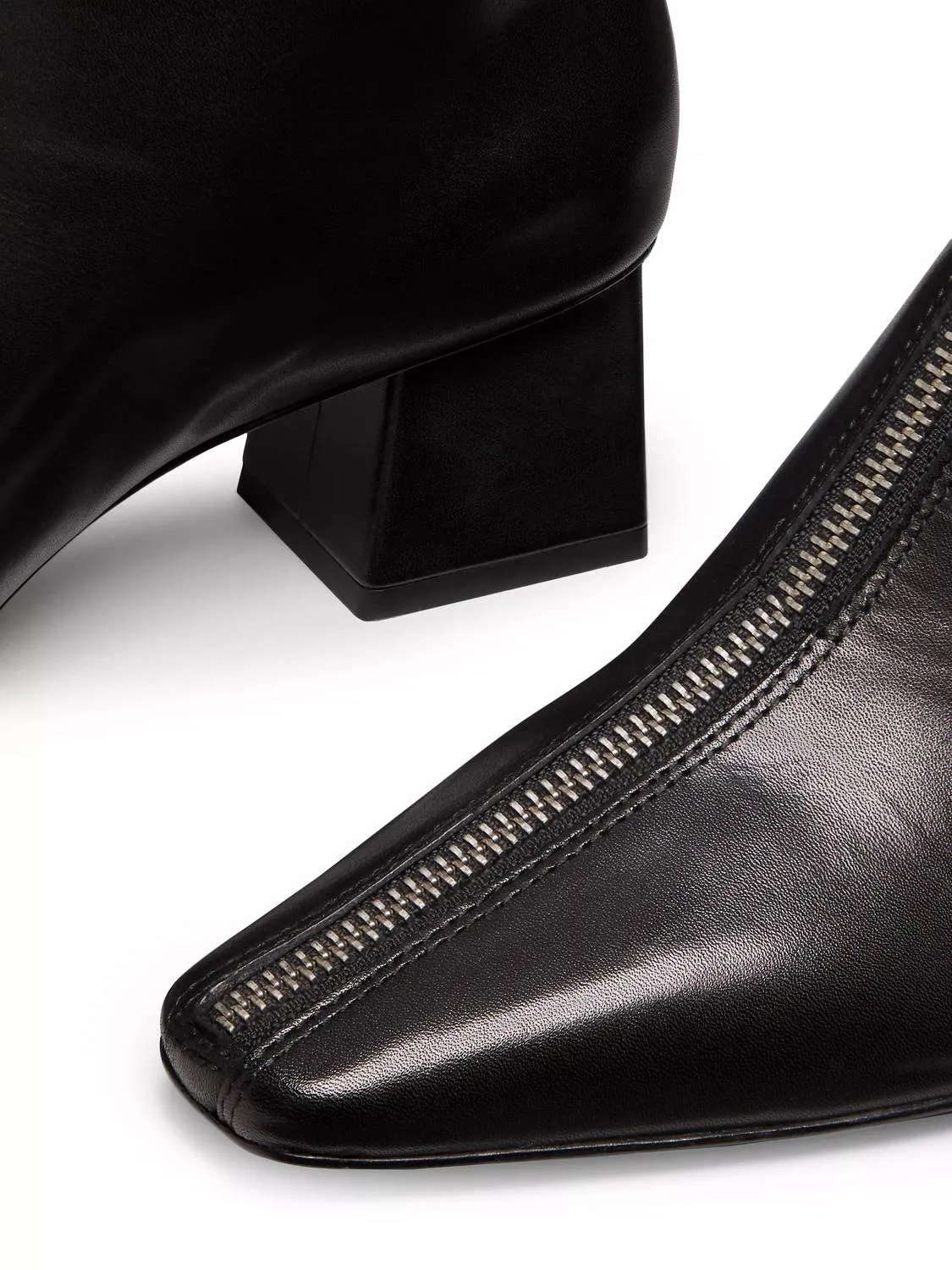 Ryder Zip Front Boot In Black