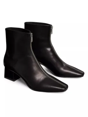 Ryder Zip Front Boot In Black
