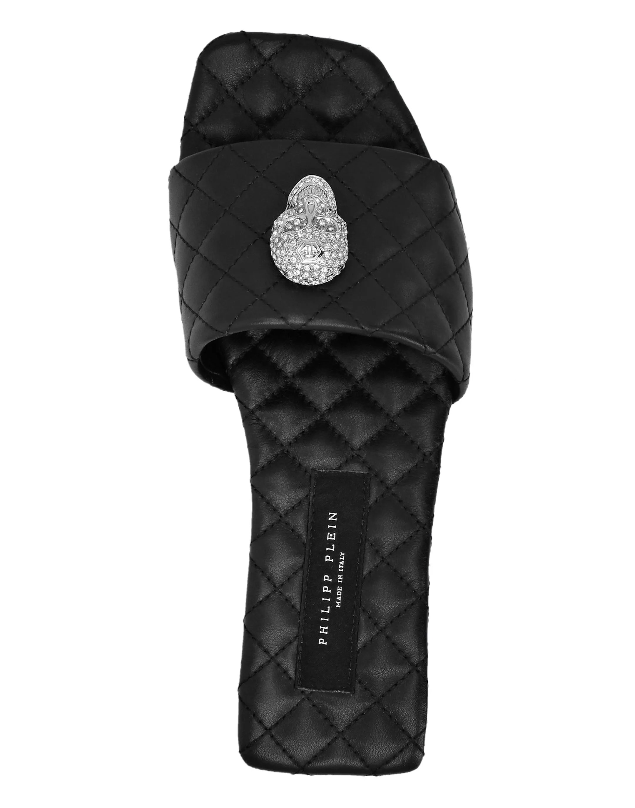 Sandals Flat Crystal Skull