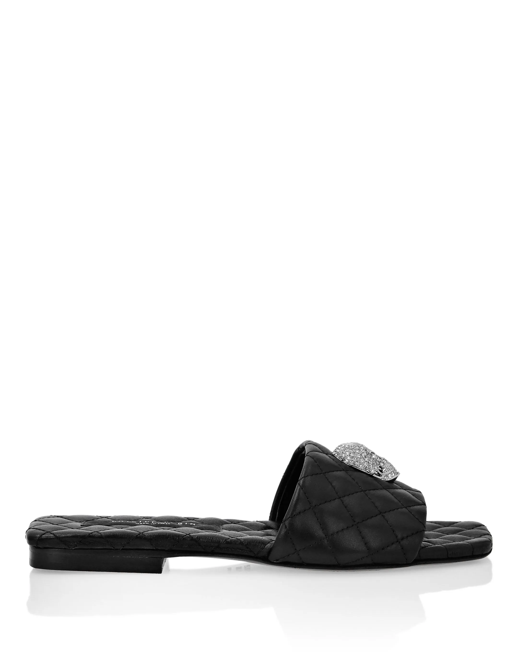 Sandals Flat Crystal Skull