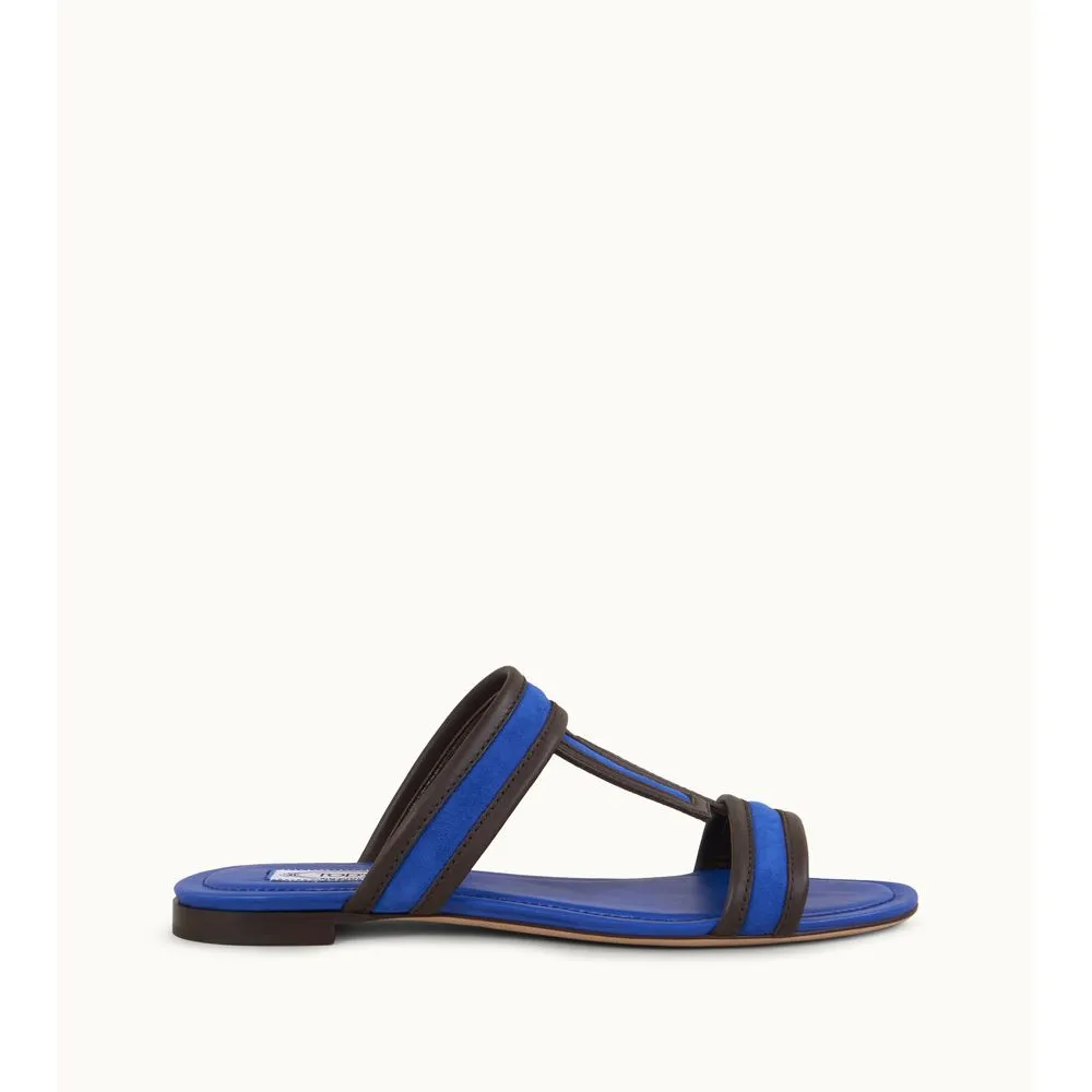 Sandals in Suede