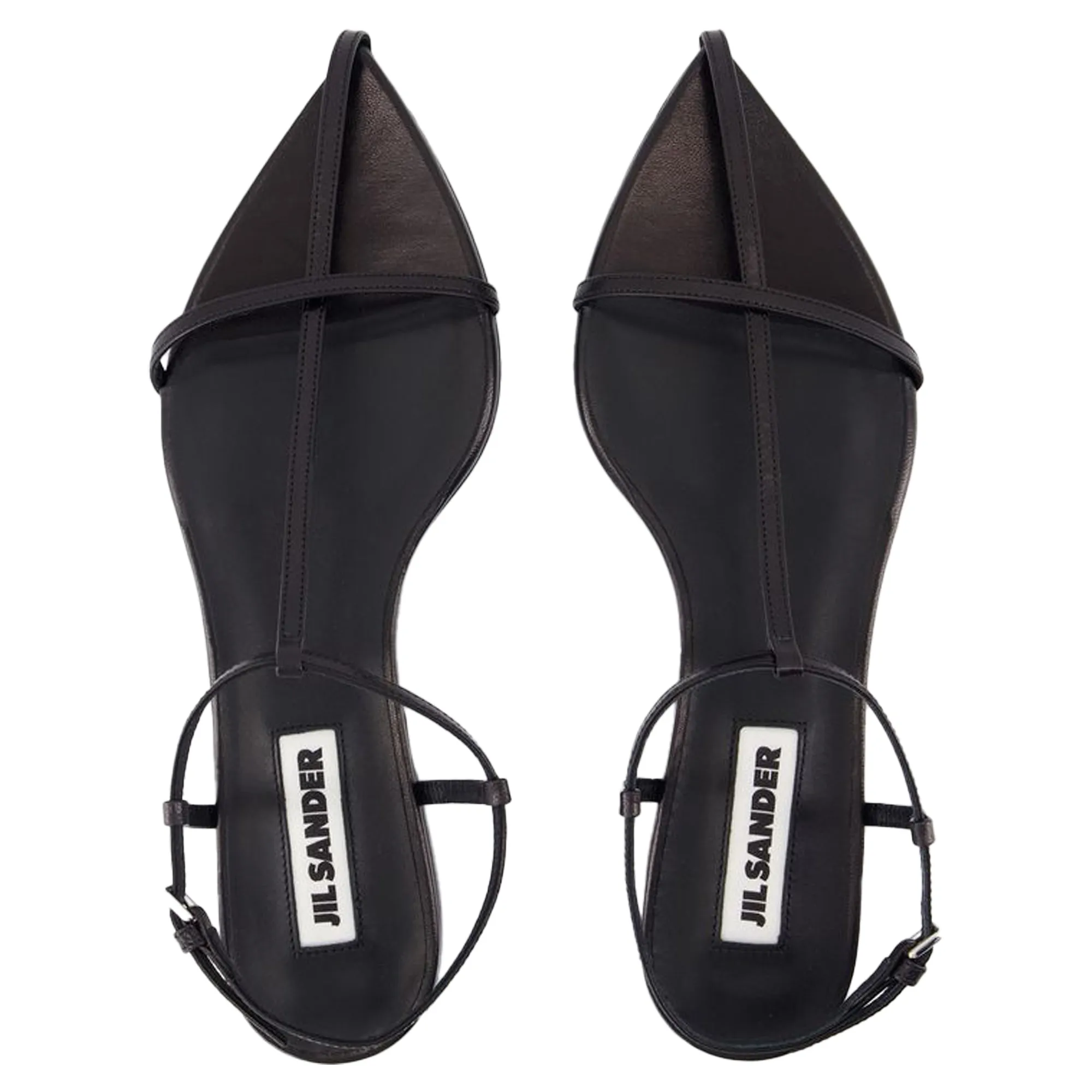 Sandals - Jil Sander - Leather - Black