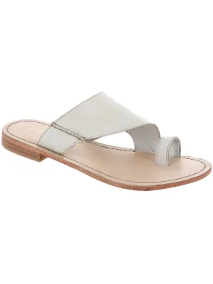 Sant Antoni Womens Leather Slip On Slide Sandals