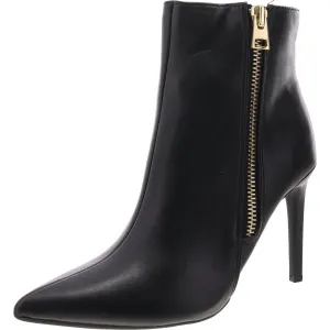 Sarishaa Womens Pointed Toe Heels Mid-Calf Boots