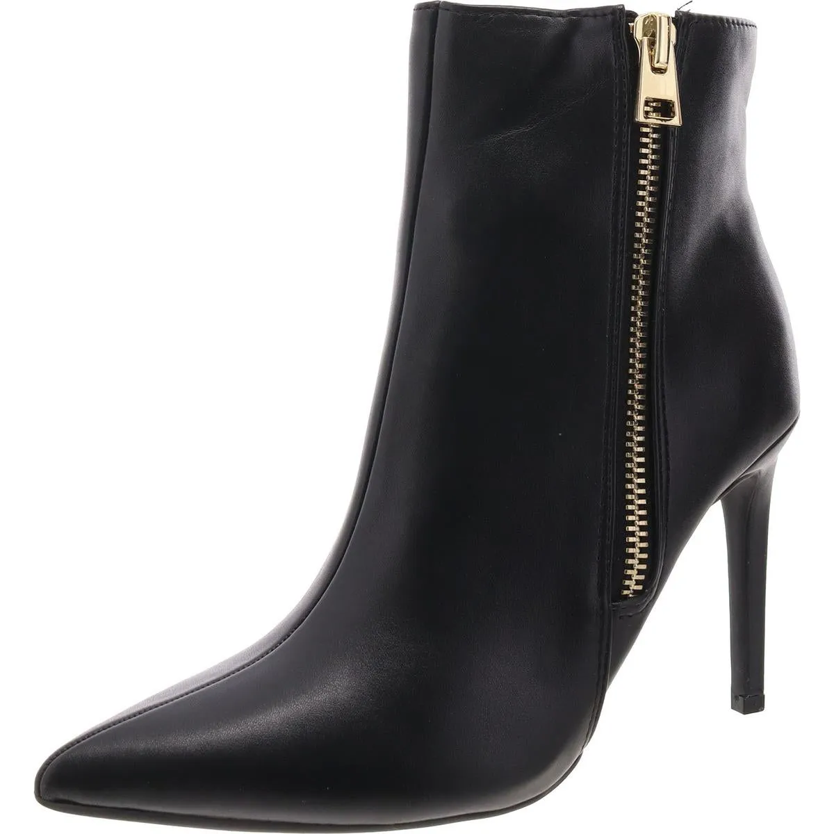 Sarishaa Womens Pointed Toe Heels Mid-Calf Boots