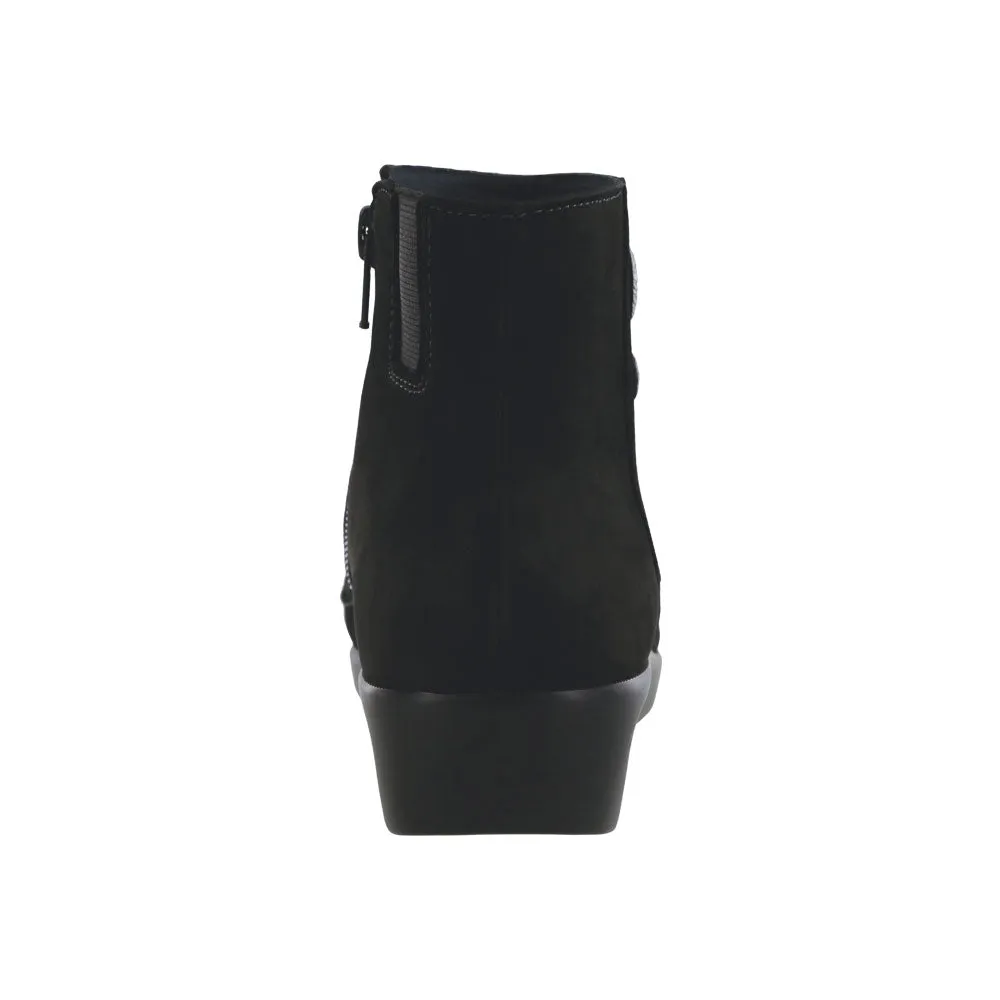 SAS Jade Bootie Onyx Nubuck (Women's)