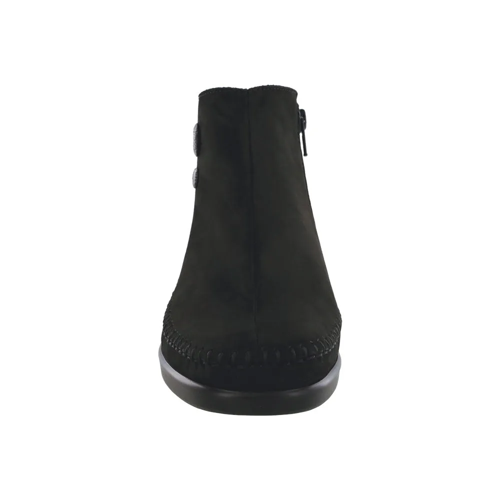 SAS Jade Bootie Onyx Nubuck (Women's)